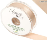 Champagne Gold Satin Ribbon (20m)